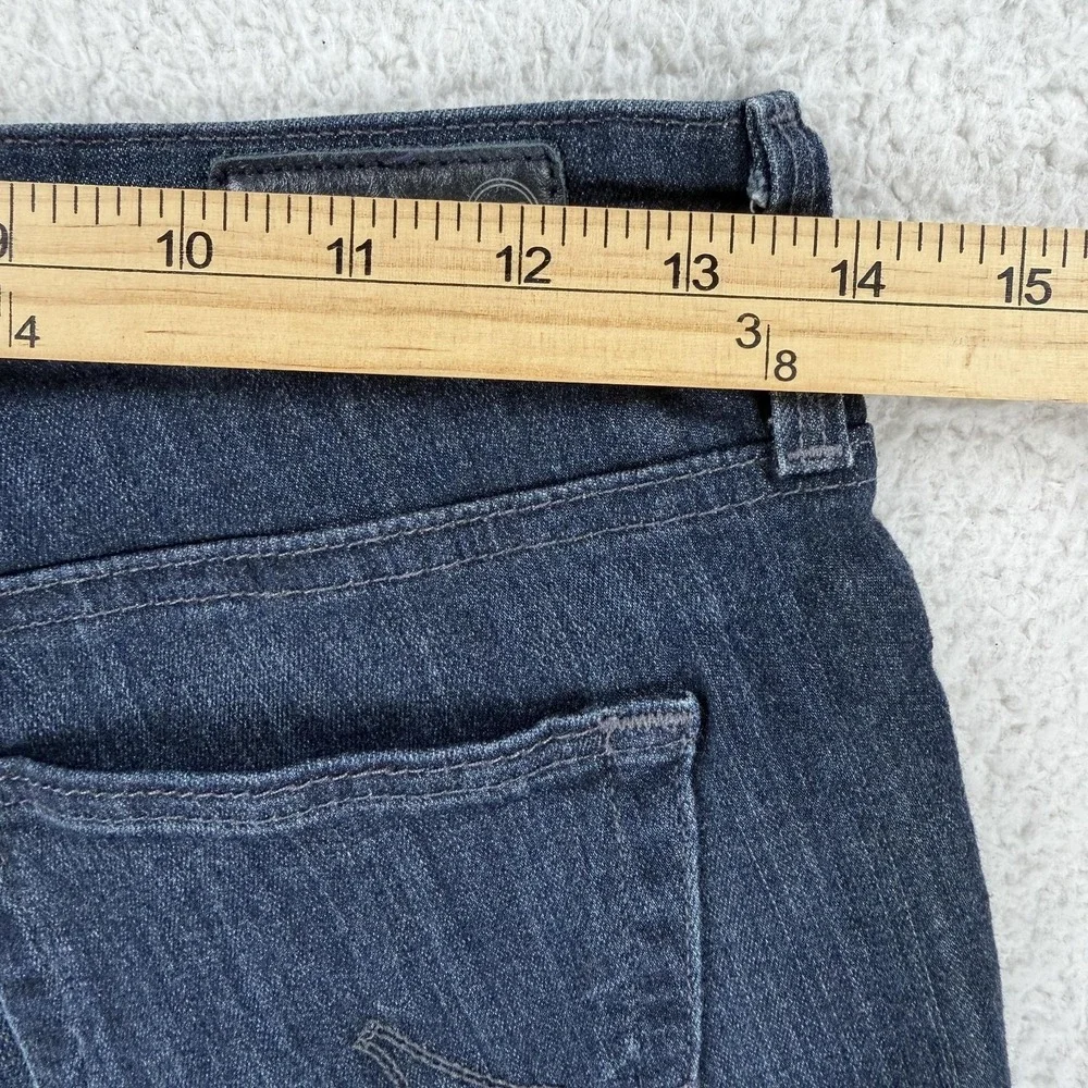 AG Adriano Goldschmied The‎ Legging Ankle Jeans Womens 27 Blue Low Rise Skinny